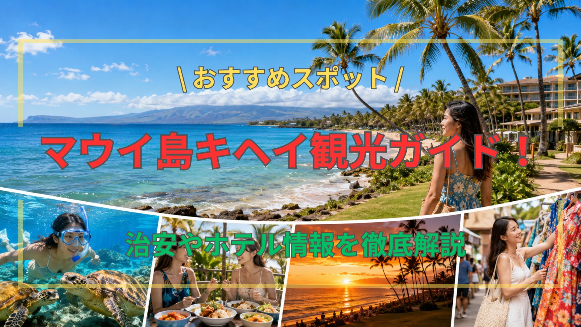 マウイ島キヘイ
