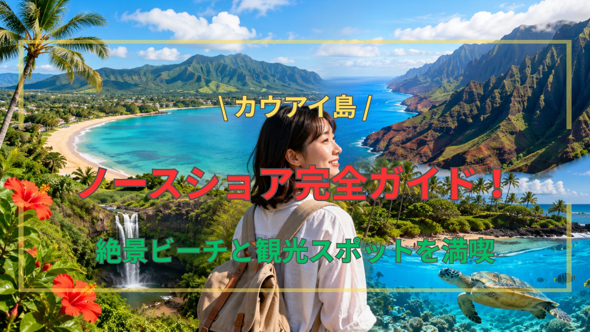 カウアイ島ノースショア完全ガイド！